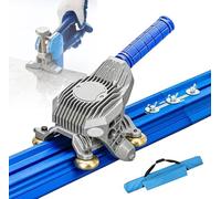 Coupe-carreaux Manuel Avec Ventouses Intégrées Et Pince À Carrelage - Pour Carreaux De 10 Mm D'épaisseur | Double Rail Et 5 Rouleaux Pour Une Coupe Précise De La Porcelaine,2.2m