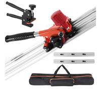 Coupe-carreaux manuel, outil de coupe de carreaux de grand format avec ventouses intégrées et molette de traçage à 3 têtes, machine de découpe de dalles de granit et de porcelaine(2.7m)