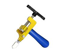 Coupe-carreaux Manuel Pratique 2 En 1, Avec Roue, Rouleau En Diamant, Diviseur Multifonction En S, Outil D'ouverture De Carreaux En Céramique Pour murs et sols