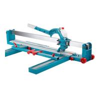 Coupe-carreaux professionnel 1200 mm avec guide laser | Machine manuelle de découpe de carreaux de porcelaine 25-1200 mm | Design pliable avec rouleaux de précision pour un transport facile et des