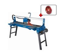 COUPE CARRELAGE CARREAU A EAU 120CM SCHEPPACH FS4700 + DISQUE MONTOLIT CPH230 MM