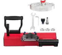 Coupe-carrelage électrique biseauté, outil de chanfreinage réglable 45°/48° avec tuyau d'arrosage système de pulvérisation pour carreaux de céramique et planches en bois