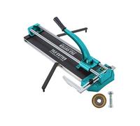 Coupe Carrelage Manuel Double Rails Positionnement Laser Epaisseur Coupe 6-15mm 80cm