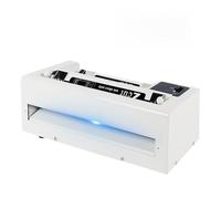 Coupe-cartes de visite automatique, machine à découper électrique avec marges réglables, 30 cartes/min, capacité 350 g, 90 x 54 mm, massicot électrique pour cartes de visite