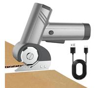 Coupe-carton électrique et cutter | Ciseaux électriques rechargeables 2000mAh avec lumière LED - 4V Ciseaux électriques pour carton - Utilisation sur tissu, artisanat, tapis, atelier, bureau