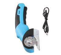 Coupe-carton électrique sans fil et ciseaux avec batterie Li-Ion 1500 mAh et lumière LED pour couper des tapis, des tissus en cuir souple, du papier et des feuilles d'aluminium -