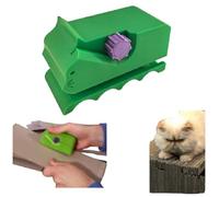 Coupe-Carton pour Griffoir À Chat, Machine De Découpe De Cartonn D' Coupe-Carton Griffoirs pour Chats Professionnels Et Robustes Griffoir pour Chat Imprimé en 3D (Vert)