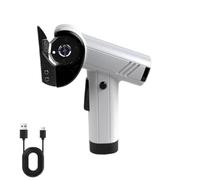 Coupe-carton rechargeable à grande vitesse, ciseaux électriques sans fil 4,2 V, mise à niveau 2026, outil de coupe portable pour tissu, cuir, tapis, usage professionnel intensif white