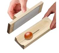 Coupe-castagnes, coupeur multifonction en bois robuste et antidérapant - pince pour châtaignes, pour ouvrir les noix, pécan, noisettes dans la cuisine et à la maison