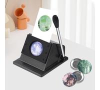 Coupe-cercle pour machine à boutons 58 mm - Presse à boutons ronde - Badge Maker - Kit de perforation pour badges et miroirs