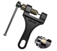 Coupe-chaîne de moto #420-530, outil de rivetage de chaîne, outil de rivetage de chaîne, outil de dérivation de chaîne Heavy Duty pour moto, UTV, ATV, vélo, tracteur, maillons de chaîne