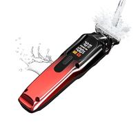 Coupe-cheveux Pour Hommes | Ensemble Bartschneider Sans Fil | Rasoir Électrique Calme De 15 Cm Avec Lame De Précision | Avec Écran LCD Et Coupe-charge USB Pour La Maison, Salon De Coiffure Et Soins Qu