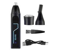 Coupe-cheveux pour nez rechargeable - Coupe-cheveux pour nez pour homme, coupe-pelles pour toilettage hygiénique - puissante tondeuse à cheveux avec détails imperméables et têtes interchangeables et