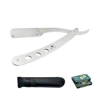 Coupe Choux Barbe, Rasoir Homme Manuel, 30 Lames De Rasoir Interchangeable, Pochette De Transport, Barbershop Straight Razor, Pour Professionnel Barber, Barbershop, Homme