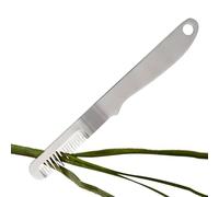 Coupe-ciboulette coupe rapide en acier inoxydable | Trancheuse de légumes et d'oignons verts pour restaurant, camping, pique-nique, préparation des aliments et pour échalote