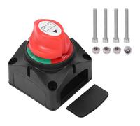 Coupe Circuit Batterie 12V 24V 48V, 275A Interrupteur de Batterie On-Off pour Voiture, Bateau, Camping-Car, Camion, Moto, Tracteur, Yacht, Bus et Usage Marine
