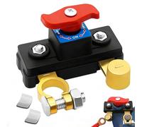 Coupe Circuit Batterie Voiture en Cuivre Pur,12V/24V Disjoncteur Réglable | Interrupteur, Alimentation Intelligente à Transmission Stable, pour Voiture, Camion, Camping-Car, Bateau