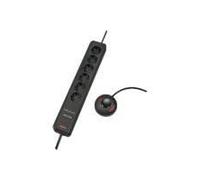 Coupe-circuit - BRENNENSTUHL - Eco-Line Comfort Switch - 3680 Watt - 6 connecteurs - Noir