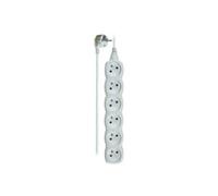 Coupe-circuit externe EMOS P0613 - 6 prises - CA 250 V - France - blanc