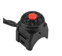 Coupe Circuit Moto, Commutateur de Mise à Mort de Vélo de Saleté, Commutateur Universel de Klaxon de 7/8 Pouces pour Le Vélo Moto ATV Dirt Bike