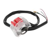 Coupe-circuit pour Moto Interrupteur de Phares Guidon Blanc Plastique | Commande Marche Arrêt, Réglage Facile de L’éclairage, Accessoire Polyvalent, Protection Éclaboussures