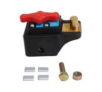 Coupe-Circuit pour voiture 12V 24V Interrupteur Maître Arrêt Rapide en Laiton pour Sécurité Anti-Vol et Protection Électrique Véhicule Utilitaire