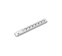 - Coupe-circuit (rack-montable) - CA 230 V - connecteurs de sortie : 7 - 1U - 19" - 2 m cordon - Allemagne - gris clair, RAL 7035