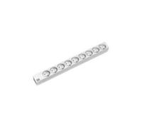 - Coupe-circuit (rack-montable) - connecteurs de sortie : 9 (alimentation) - 1U - 19" - 2 m cordon - gris clair, RAL 7035, argent aluminium