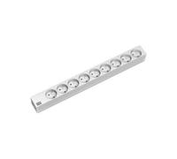 - Coupe-circuit (rack-montable) - connecteurs de sortie : 9 (alimentation) - 1U - 19" - 2 m cordon - gris clair, RAL 7035, argent aluminium