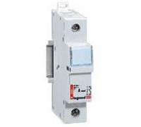 Legrand Coupe-circuit sectionneur unipolaire 005808 cartouche type aM/gG 10x38mm 500V Gris clair