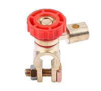 Coupe-Circuit Universel, Coupe-Circuit de Batterie de Voiture 12v, Coupe-Circuit de Borne de Batterie, Sectionneur Principal, 6x3.2x5cm(Rouge)