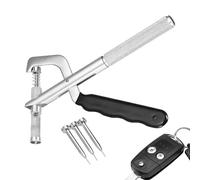 Coupe-clés - Outil Pliant Multifonctionnel Antidérapant Ergonomique avec 3 Broches - Coupeur De Clés De Voiture Pliable | pour Marine Moto Camping-car Camion Bateau Véhicule Réparation Maintenance Gar