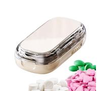Coupe-Comprimé,Coupeur Portable Pour Les Petits Comprimés | Coupeur de Stockage Hebdomadaire pour Maison Hôpital École Camping Professionnel