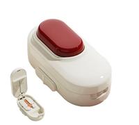 Coupe-Comprimé Portable | Organisateur Pour La Coupe De Comprimés En Quart - Trancheur De Pilules | Pour Femmes Et Hommes Et Seniors Et Et Scolaire Et Travail Et Coupe Facile De Médicaments