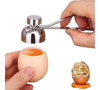Coupe-Coquille Ouvre-Oeuf,Stainless Steel Ouvreur de Coquille D'oeufs Ouvreur D'oeufs pour Ouf Dur/Mou Dur