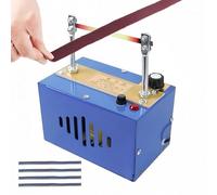 Coupe-corde électrique, machine de découpe chauffante de bureau avec 4 lames, largeur 105 mm, réglable de 0 à 900 °C, outil de coupe thermique pour tissage, tissus, sangles, rubans
