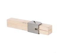 Coupe-corde en bois et métal pour bouteille en plastique pour une utilisation portable, aide à recycler les bouteilles en plastique en cordes fonctionnelles