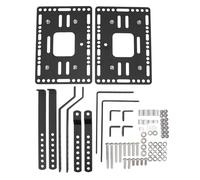 Coupe côté Mot à Moto Prise de Support Salle Rapide Aluminium Alliage Box SADDEBAG Box Montage Mot KIT Univers