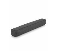 Beautissu boudin de porte isolant d'entrée bas de porte anti froid coupe | 90cm tissu gris foncé coussin courant d'air pour fenêtre vent isolation thermique arrêt protection contre Levante