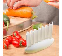 Coupe-Crinkle - Outil à Pointe ondulée, Batterie de Cuisine multifonctionnelle imprimée en 3D | Cuisine Commerciale, Camping, Cuisine, de salades, de sushis, Extér