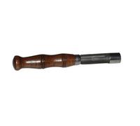 coupe-cœur en acier inoxydable manche en bois.