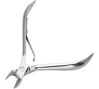 Coupe-cuticules professionnel, pince à orteils portable, ciseaux à cuticules, outil de manucure et de pédicure pour ongles des mains et des pieds, argenté