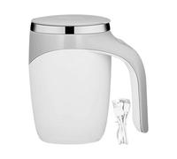 Coupe d'agitation de café - tasse de mélange automatique électrique, tasse de voyage magnétique rapide | Mélangeur rechargeable silencieux, auto -agitation avec couvercle, mélangeur de boisson