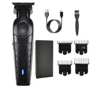 Coupe de barbe électrique, tondeuse de toilettage sans fil, rasoir à moustache puissant, batterie rechargeable, lames de précision, 21x7x10cm, pour les poils du visage, la tête, les jambes, les mains