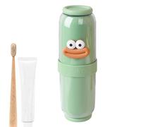 Coupe De Brosse À Dents De Voyage - Boîte De Protection du Support De Support De Dentifrice | Coupe De Brosse À Dents De Voyage | Étui À Brosse À Dents Ergonomiques, Tasse De Rince-Bouche Scellé pour