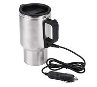 Coupe de chauffage de voiture - Bouilloire de voiture, tasse de chauffage de voiture électrique en acier inoxydable for l'eau de thé de café 450ml 12V