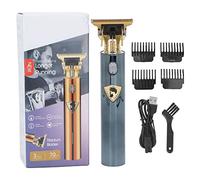 Coupe de cheveux électrique à tête d'huile pour hommes vintage, tondeuse à cheveux sans fil rechargeable professionnelle, coupe-gravure de coiffure de rasage pour hommes