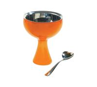 Coupe de glace Alessi Big Love 12 cm Acier inoxydable AMMI01S O Orange