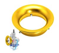 Coupe De Klaxon De Filtre À Air - Coupe D'horrn De Vent D'admission De Carburateur En D'aluminium | Trompette De Carburateur De Moto 130g, Interface De Filtre Universelle, Accessoires De Carbb