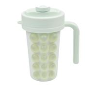 Coupe de machine à glaçons - Moule à glaçons en silicone de 600 ml 20 oz | Bac à congélateur portable en acier inoxydable PP à libération facile | Moule à sec rond
